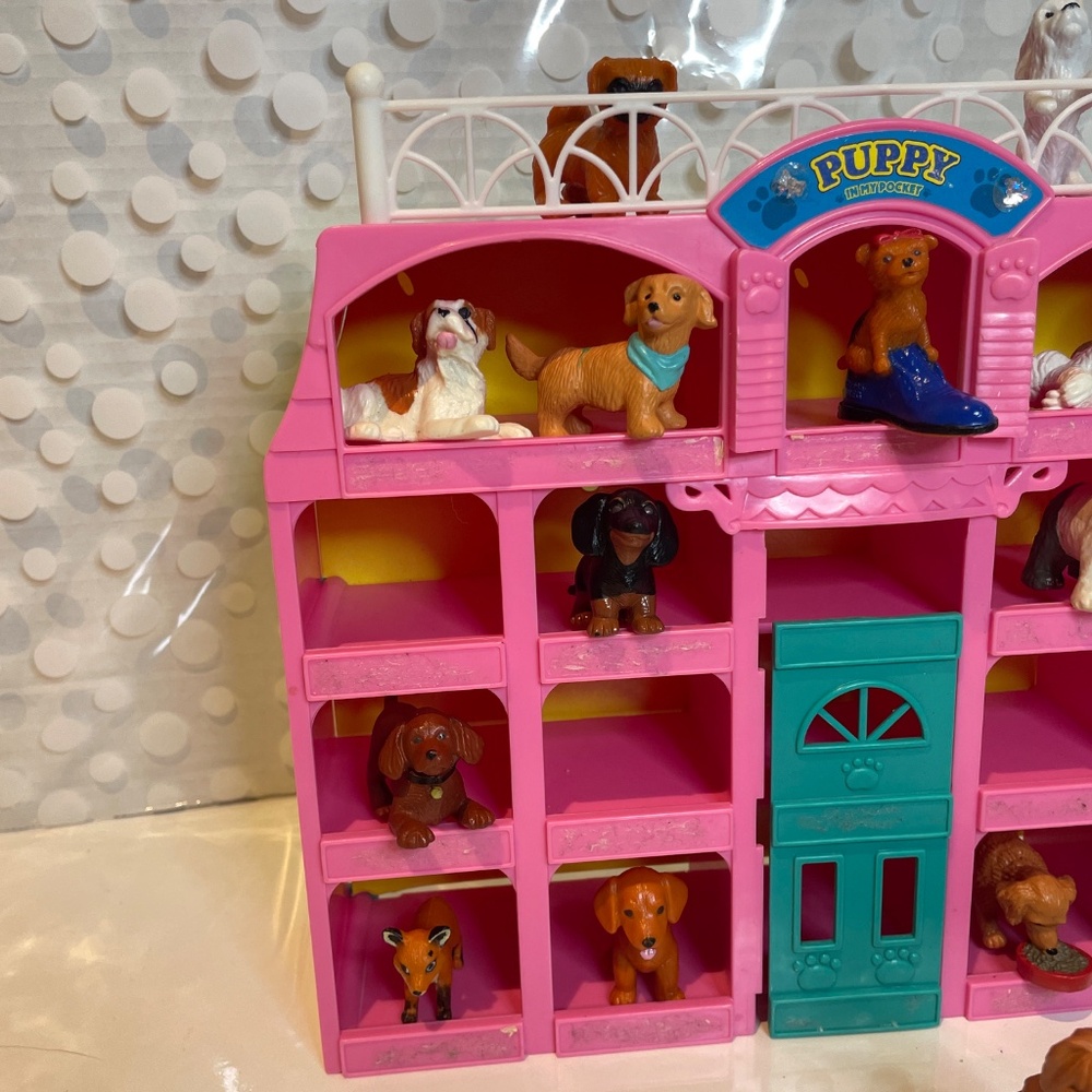 Vintage 90s 🐶Puppy In My Pocket Display House - Picture 2 of 15